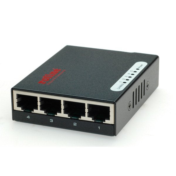Roline Fast Ethernet Switch, Pocket, 5 Ports