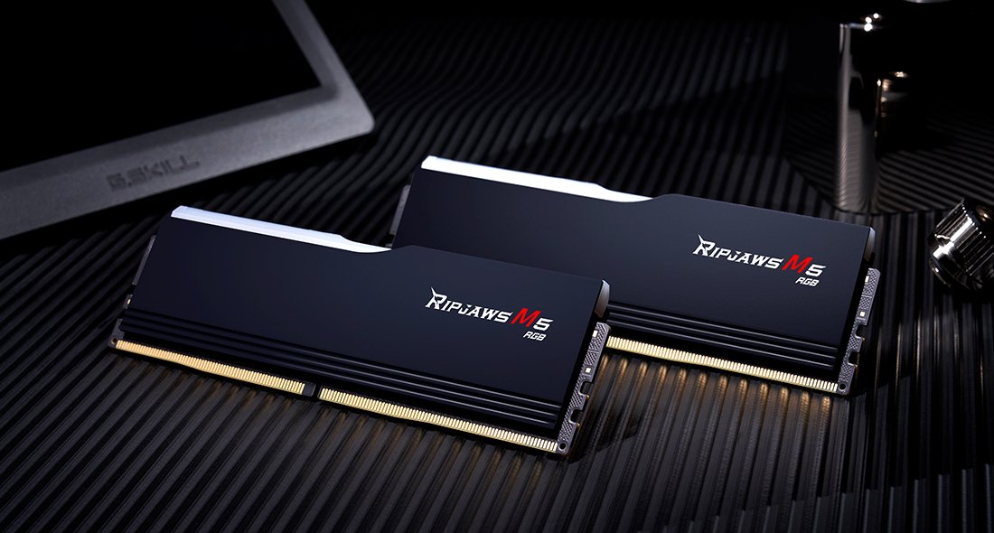 EAN 4713294237873 - G.Skill Ripjaws M5 RGB F5-6000J2836G32GX2-RM5RK módulo de memoria 64 GB 2 x 32 GB DDR5 6000 MT/s 288-pin imagen 5