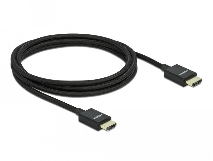 Cable Delock 85385 Hdmi 2 M Hdmi Tipo A (Estándar) Negro Negro, 2 M, Hdmi Tipo A (Estándar), Hdmi Tipo A (Estándar), 3d, 48 Gbit/S, Negro