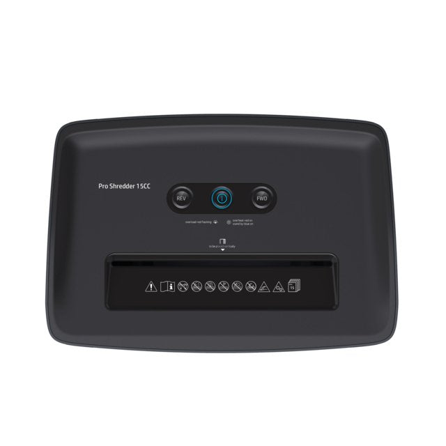 Hp Pro Shredder 15cc 20l Triturador De Papel Microcorte