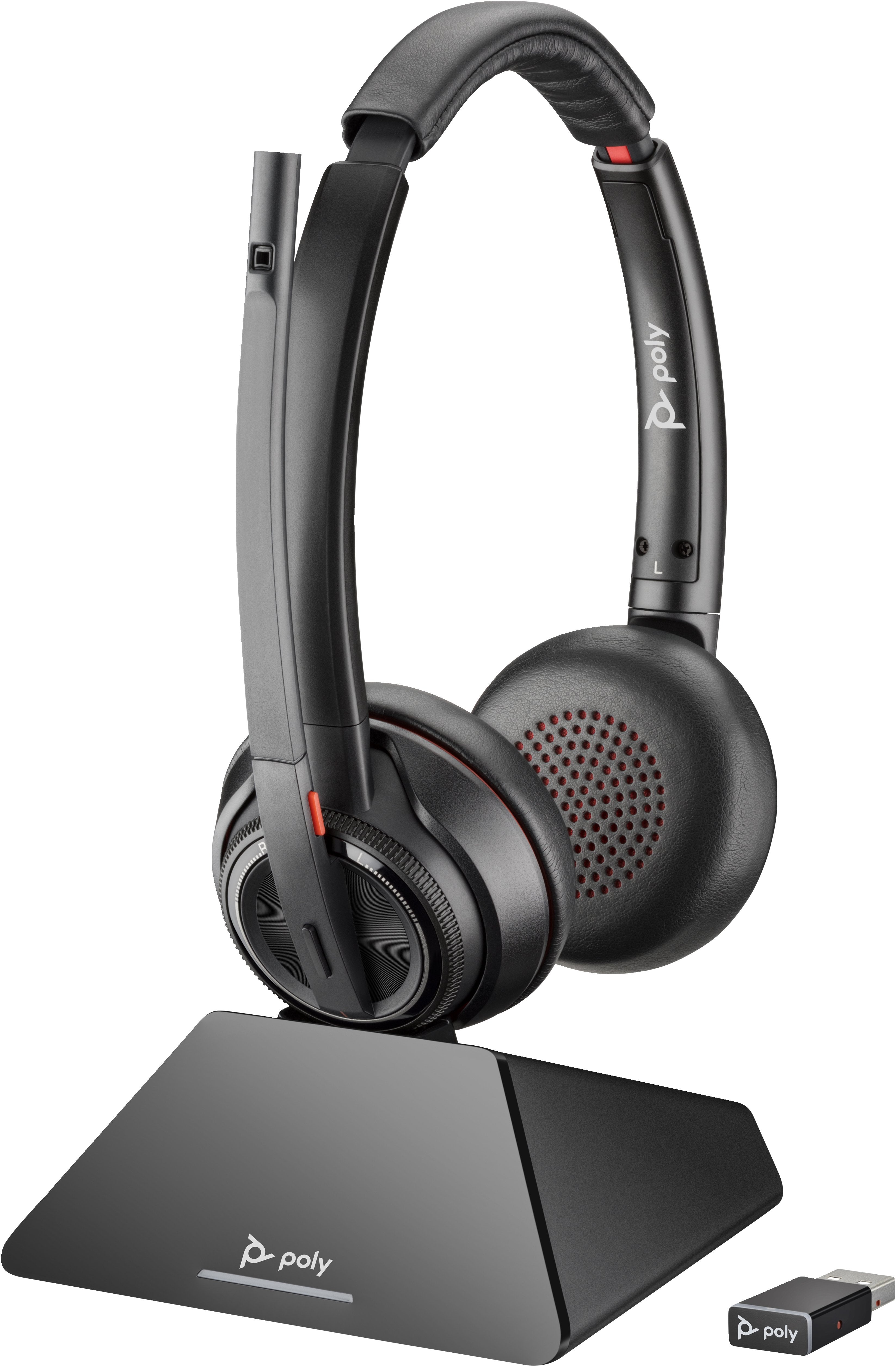 EAN 0196548579266 - Poly Savi 8220 UC Microsoft Teams Certified DECT 1880-1900 MHz USB-A Headset Inalámbrico y alámbrico Diad imagen 1