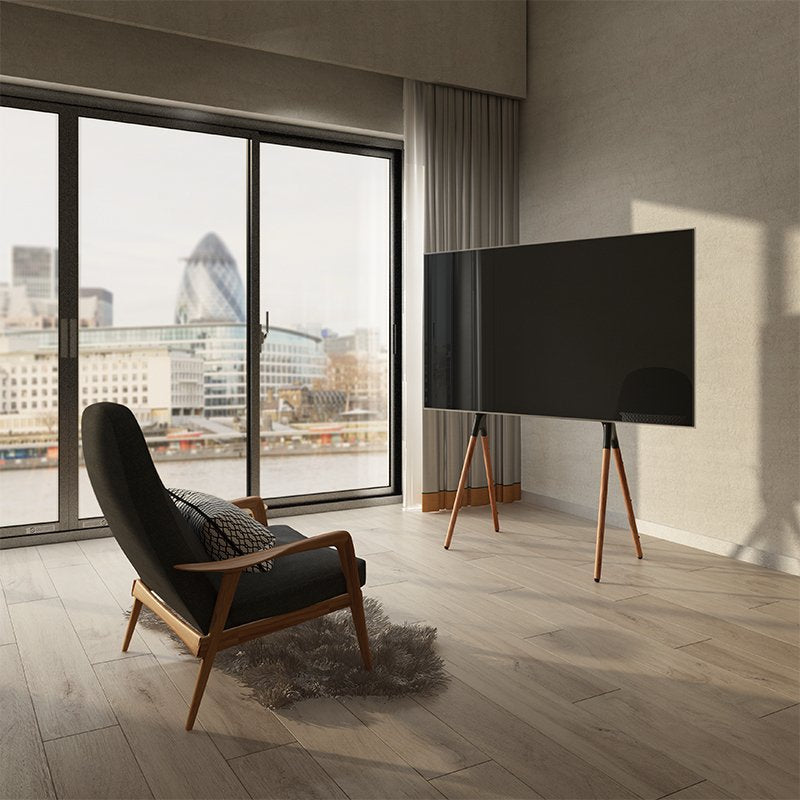 Logilink Soporte Tv Con Patas De Madera, 49-70''