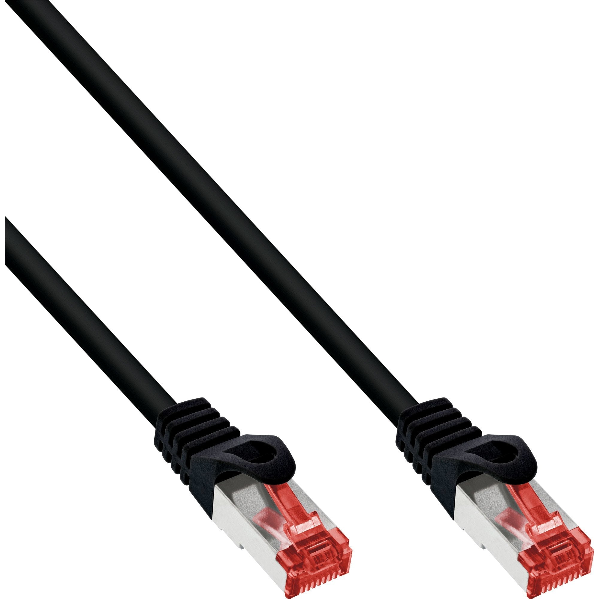 Inline® Cable De Red S/Ftp Pimf Cat.6 250mhz Pvc Copper Black 10m