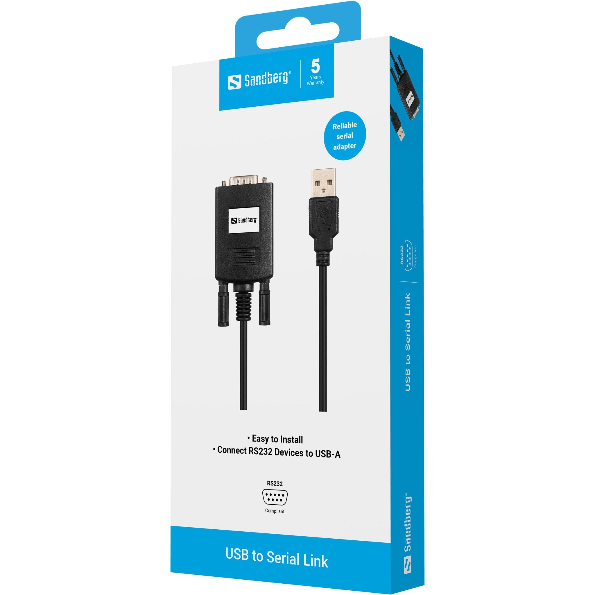 EAN 5705730133084 - Sandberg 133-08 Adaptador gráfico USB Negro imagen 3