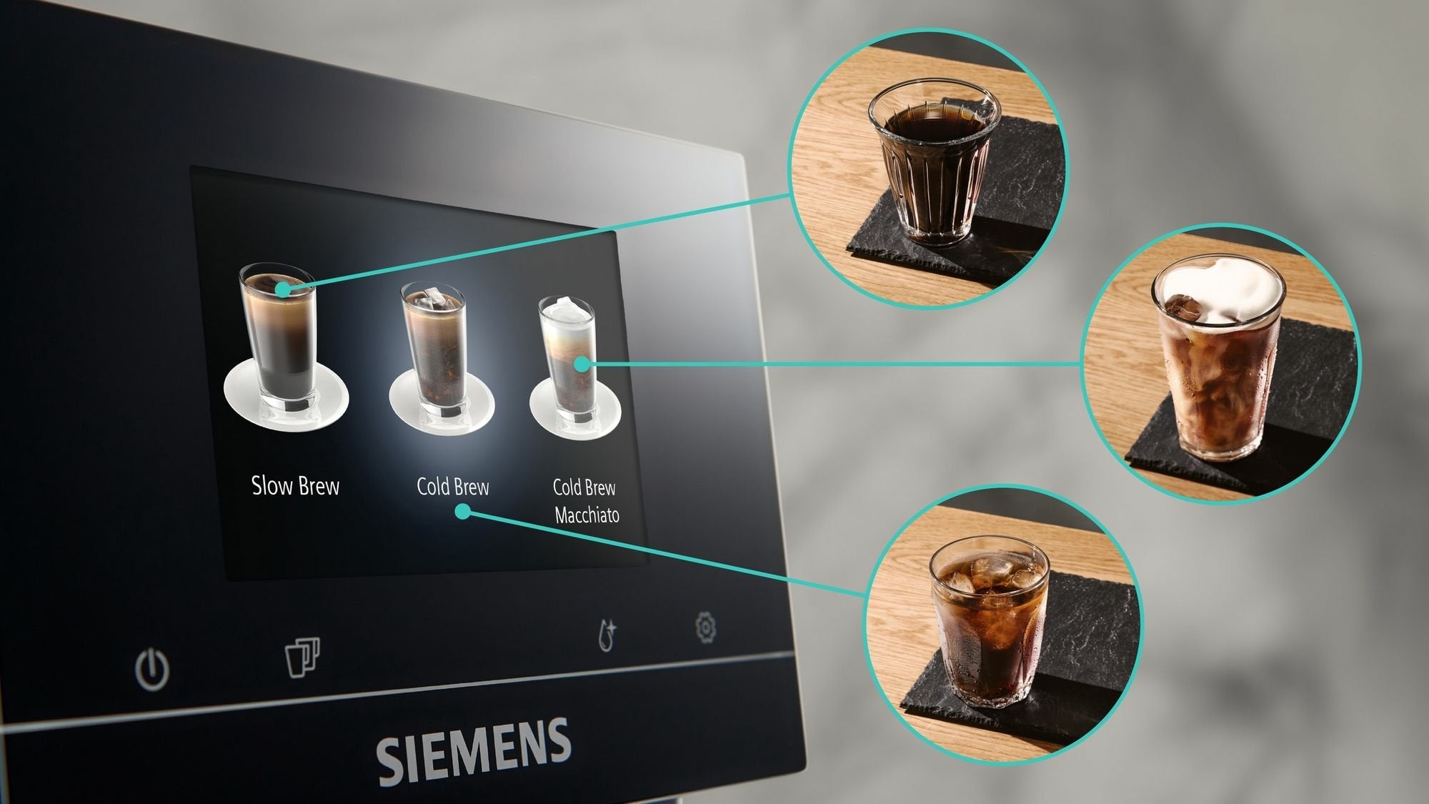 Cafetera Siemens Eq.700 Tp715d01 Eléctrica Totalmente Automática Máquina Espresso 2,4 L