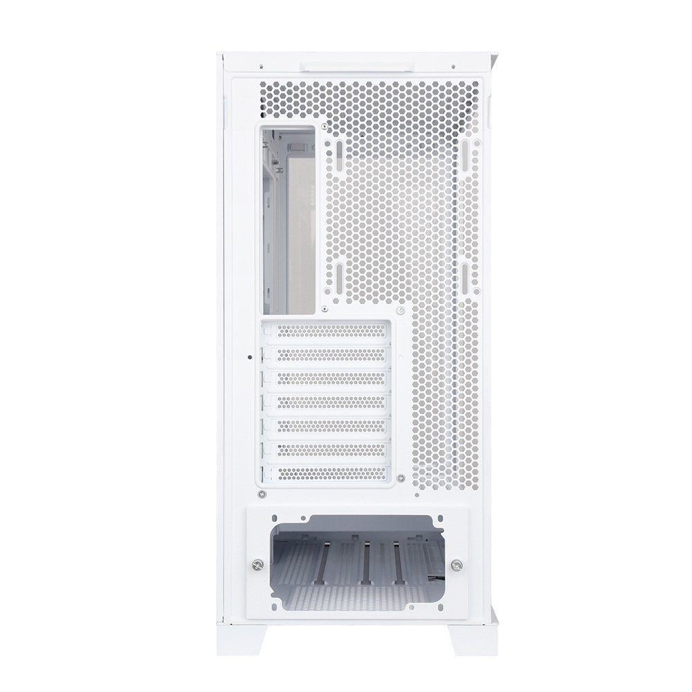 Abysm Danube Sava H500 White Caja Torre Atx, Itx, Micro Atx - Lateral Y Frontal Cristal Templado - 3.5" Y 2.5" - Usb-A,
