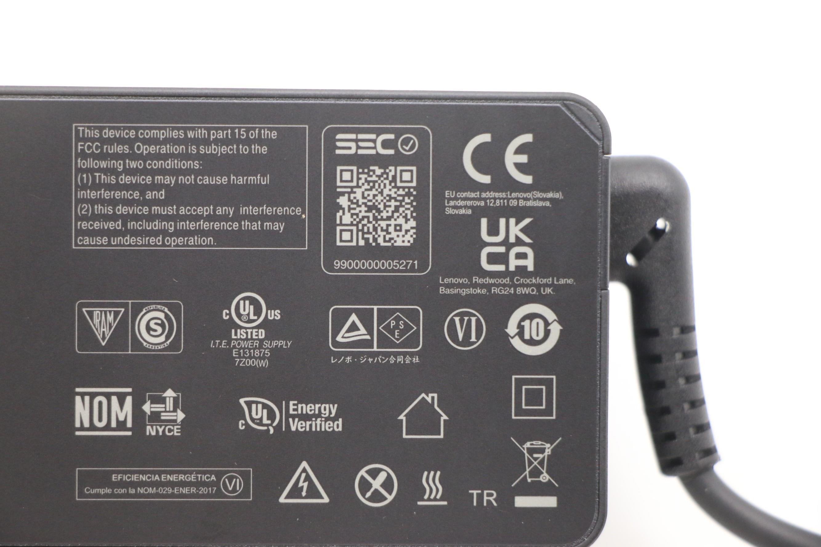 EAN 5704174656593 - Lenovo 5A10W86295 adaptador e inversor de corriente Interior 65 W Negro imagen 5