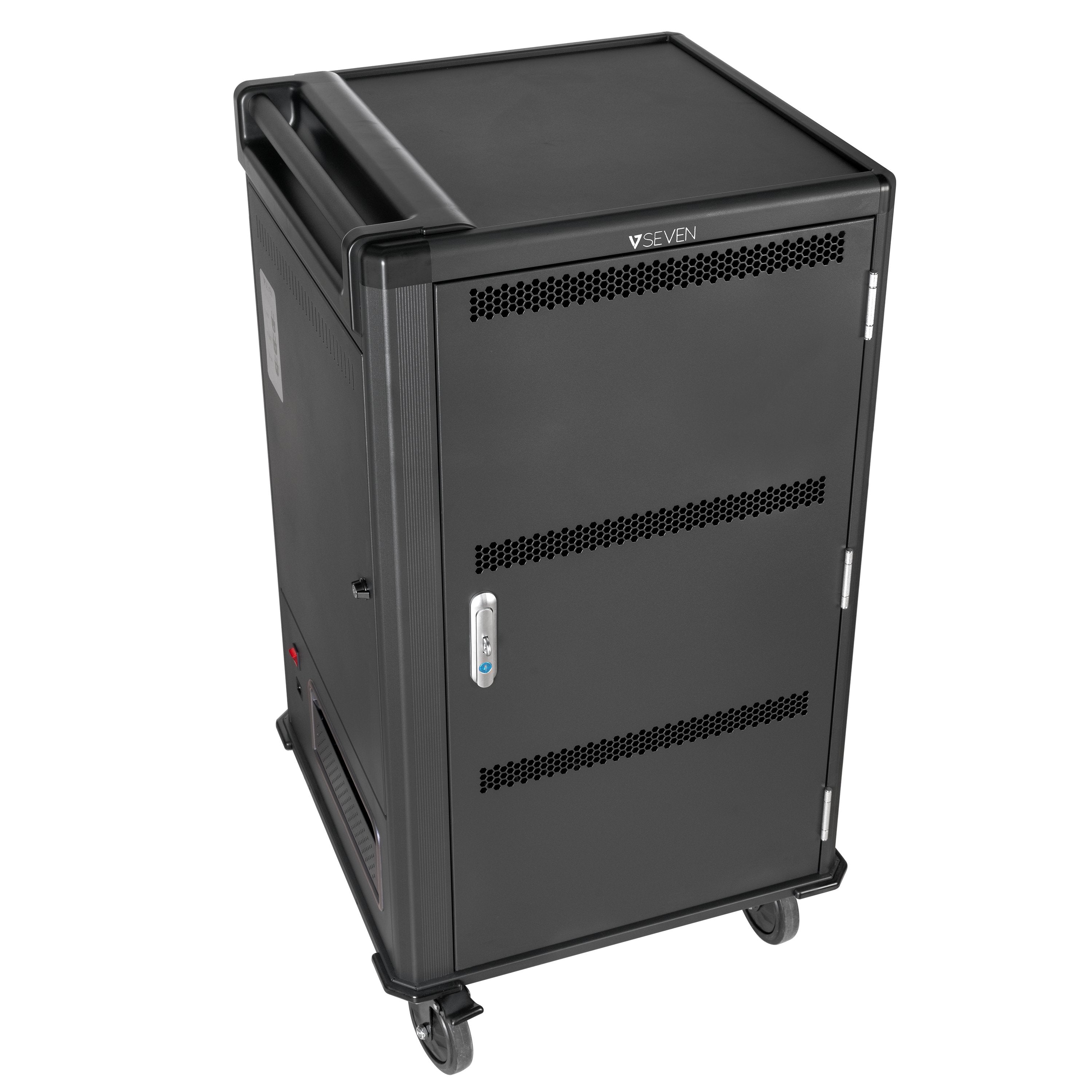 EAN 662919121650 - V7 CHGCT30-2E carrito y armario de dispositivo portátil Carro de gestión y carga para dispositivos portáti imagen 4