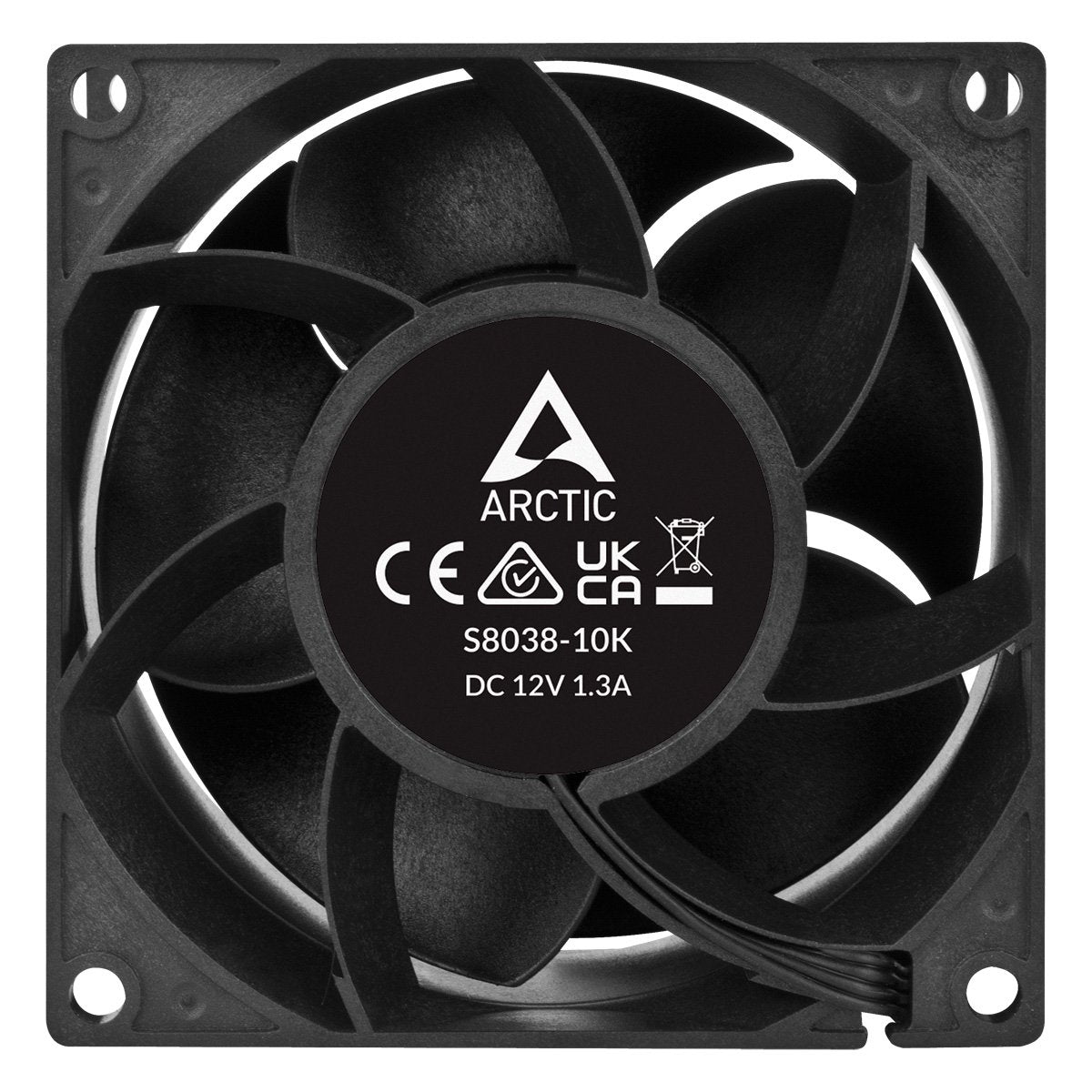 EAN 4895213704298 - ARCTIC S8038-10K Procesador Ventilador 8 cm Negro 1 pieza(s) imagen 4