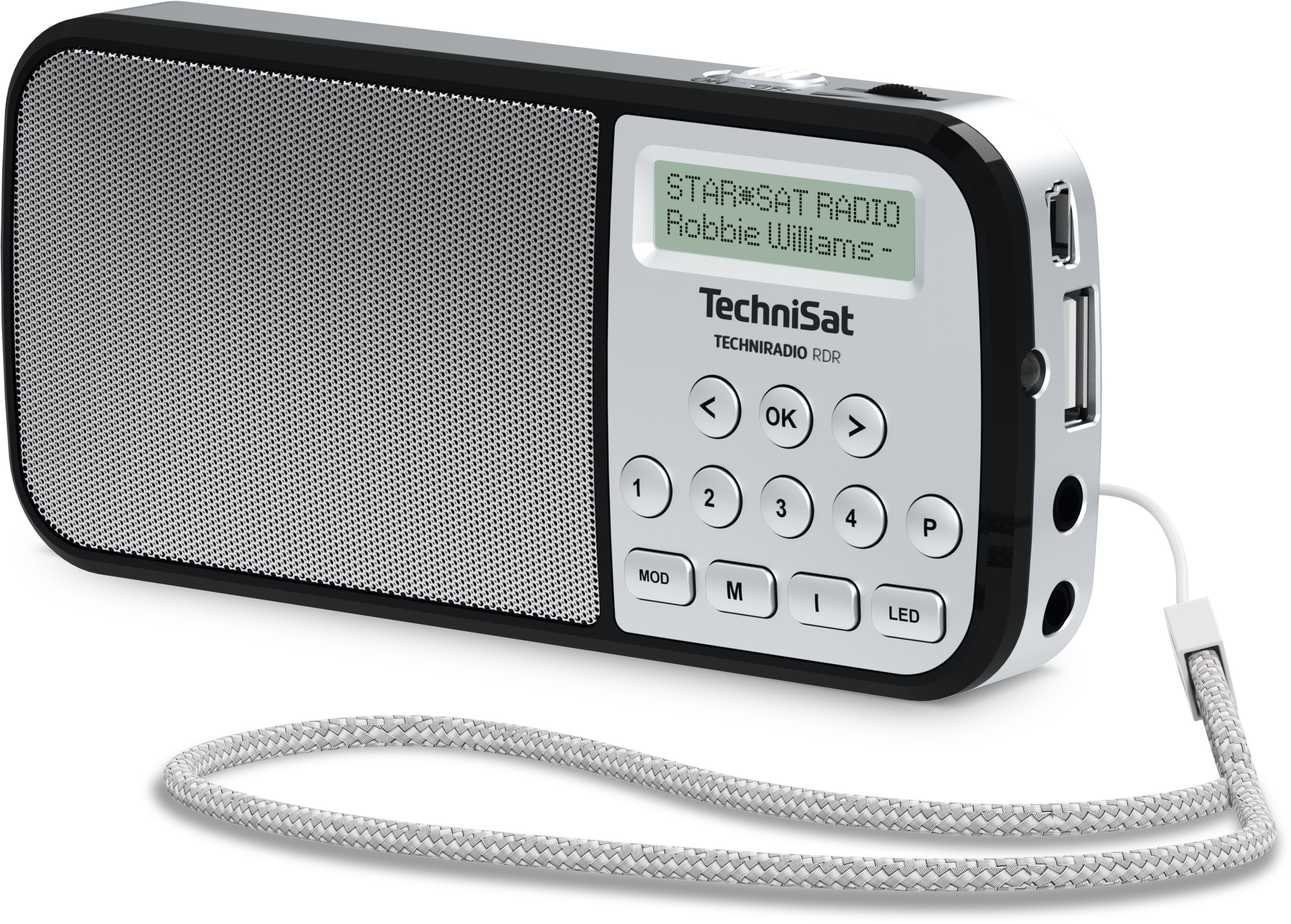 EAN 4019588239227 - TechniSat RDR Portátil Analógico y digital Plata imagen 3