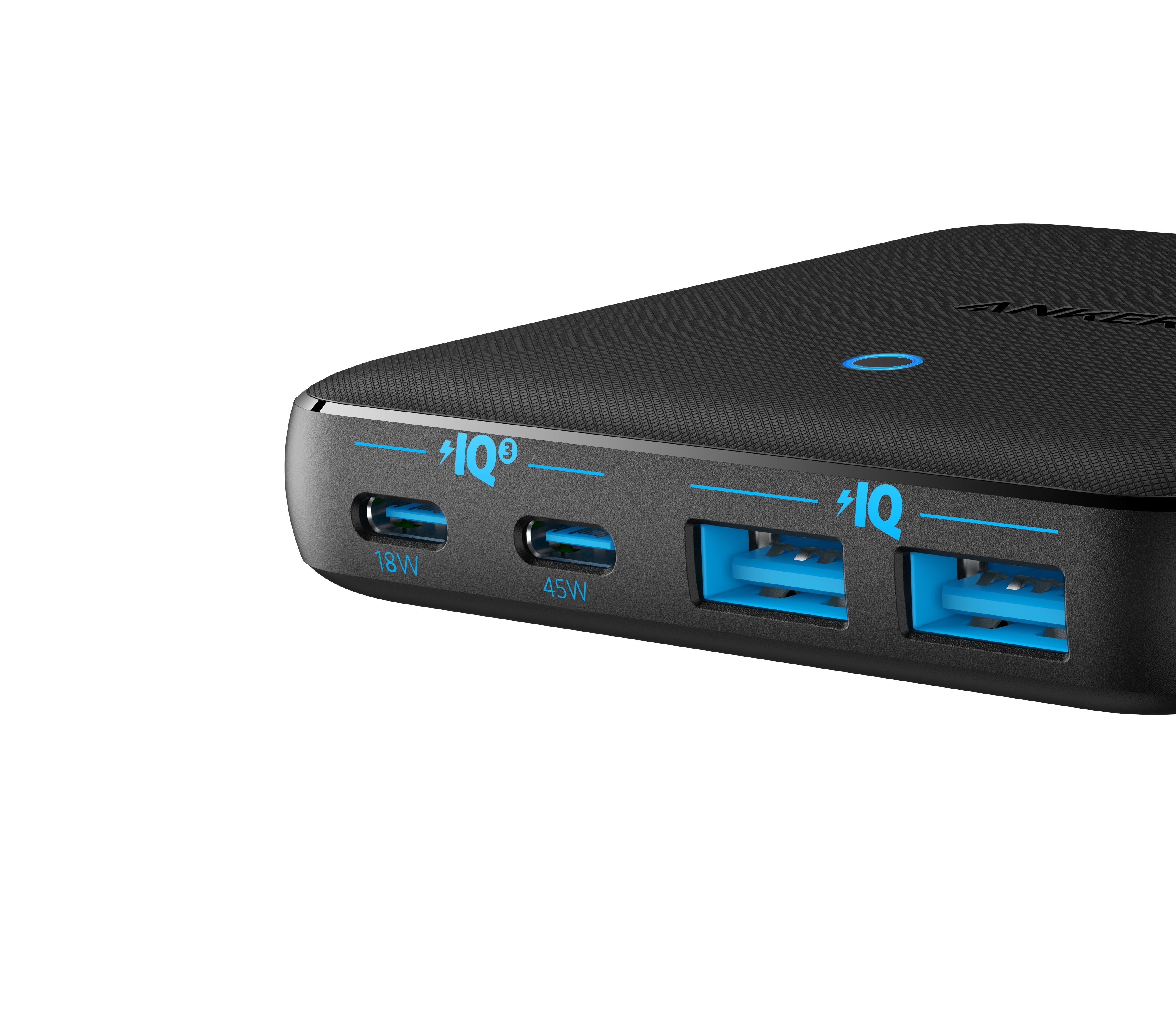 Cargador Sobremesa Anker 65w 2a/2c Slim Negro