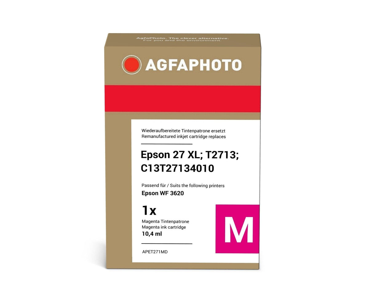 Agfaphoto Apet271md Cartucho De Tinta Magenta