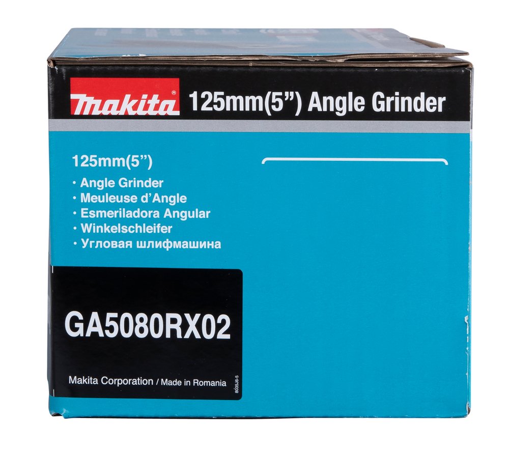 Makita Amoladora Angular X-Lock Ga5080rx02, 125mm Ga5080rx02