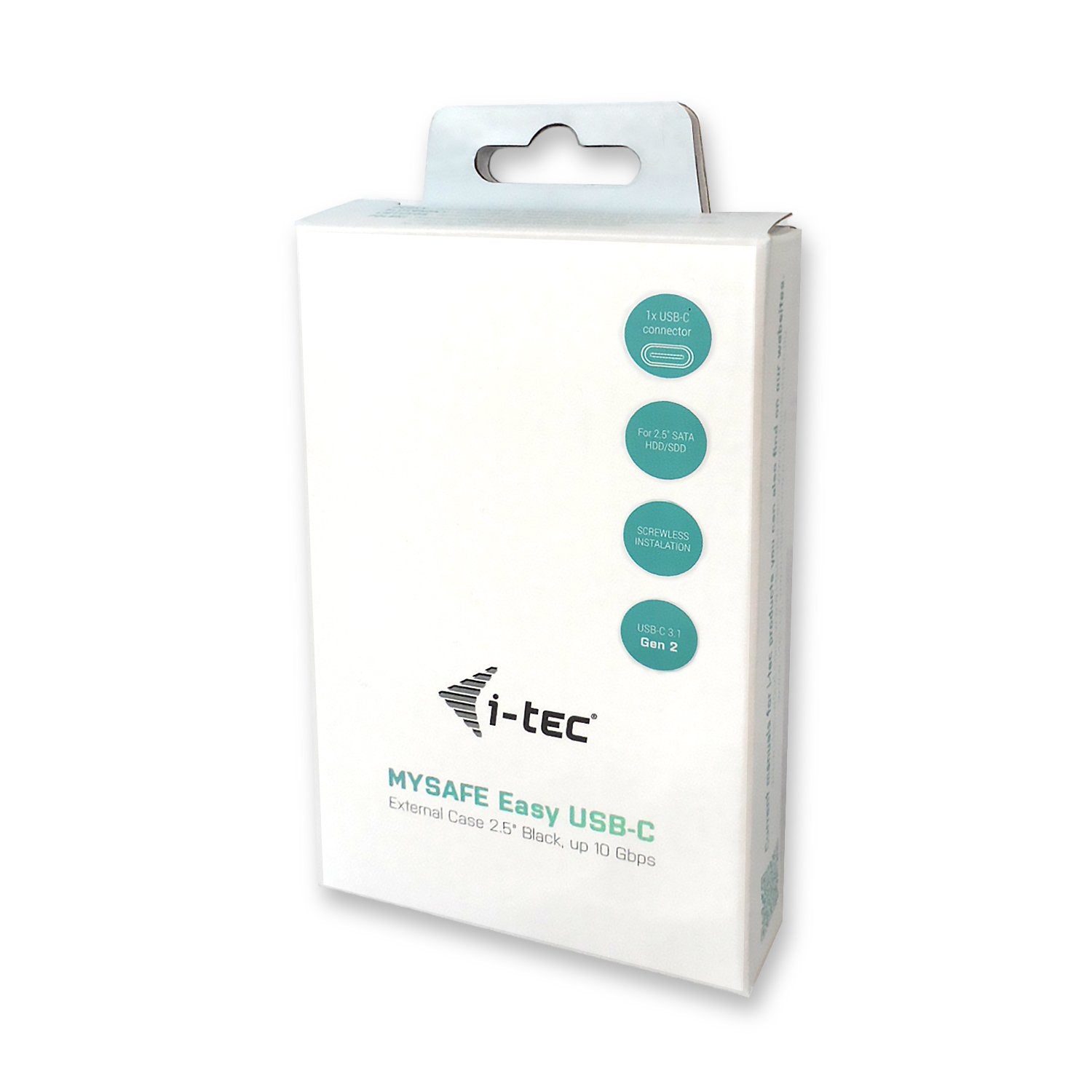 I-Tec Usb-C Advance My Safe Easy Case 6.4cm 2.5" Caja Externa Sata Hdd / Ssd Usb-C 3.1 10gbps