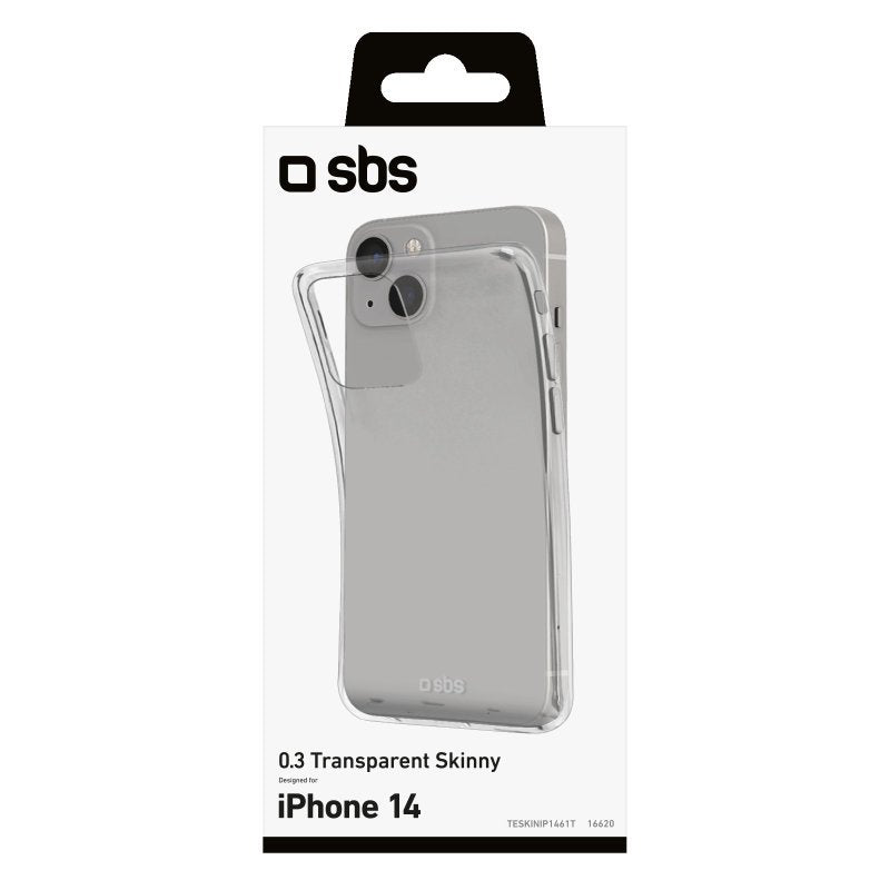 EAN 8018417416620 - SBS TESKINIP1461T funda para teléfono móvil 15,5 cm (6.1") Transparente imagen 2