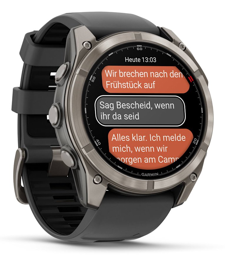 EAN 753759351007 - Garmin fēnix 8 Pro 3,56 cm (1.4") AMOLED 51 mm Digital 454 x 454 Pixeles Pantalla táctil Grafito, Titanio imagen 3