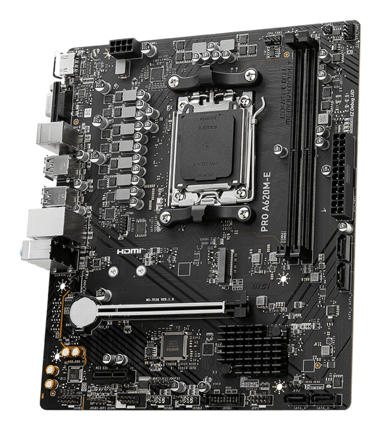 Placa Base Msi A620m-E A620,Am5,Matx,Amd