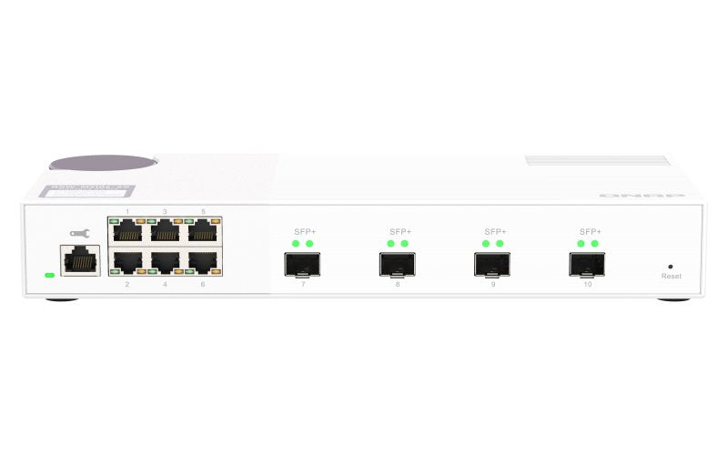 EAN 4711103082225 - QNAP QSW-M2106-4S switch Gestionado L2 2.5G Ethernet (100/1000/2500) Blanco imagen 6