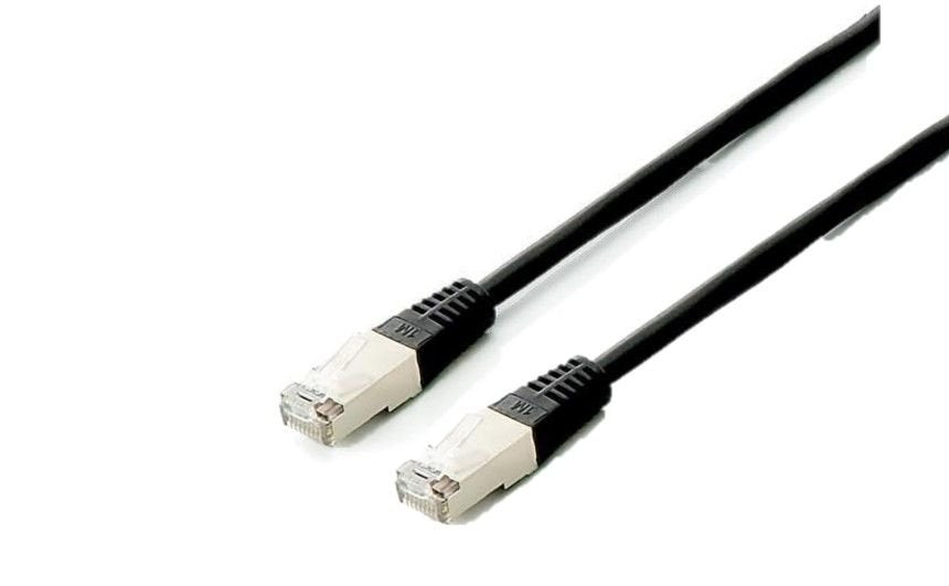 EAN 4015867163290 - Equip 605696 cable de red Negro 10 m Cat6a S/FTP (S-STP) imagen 1