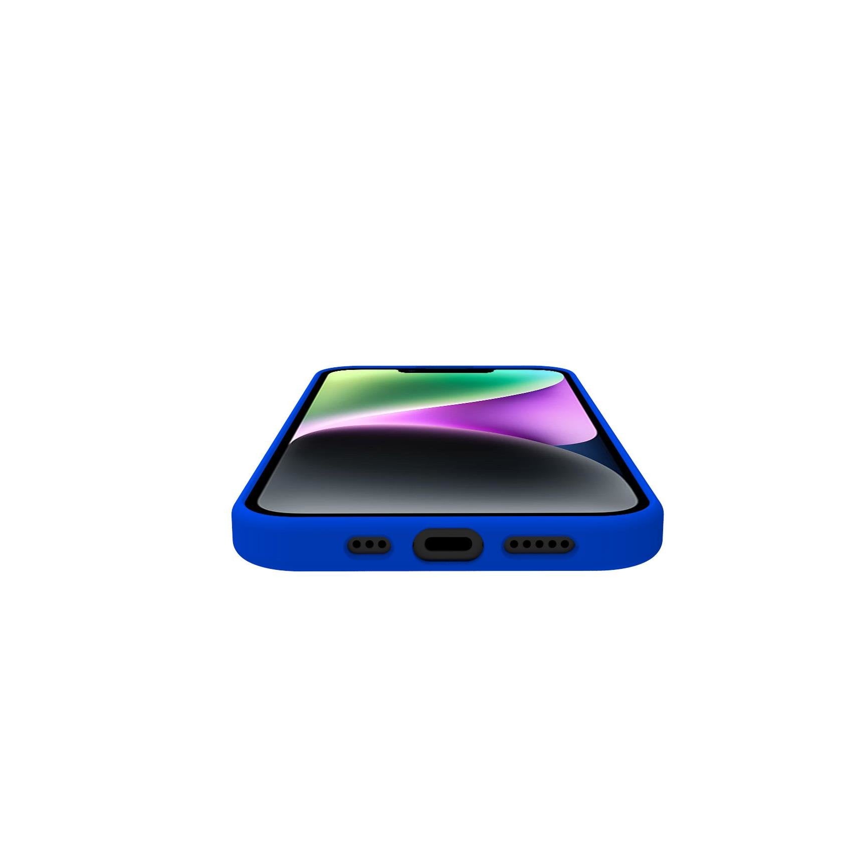 Celly Cromo1053bk Funda Para Iphone 15 (6.1") Azul