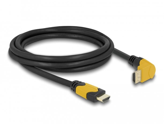 Delock High Speed Cable Hdmi Macho Gerade A Macho 90° Oben Angular 2 M