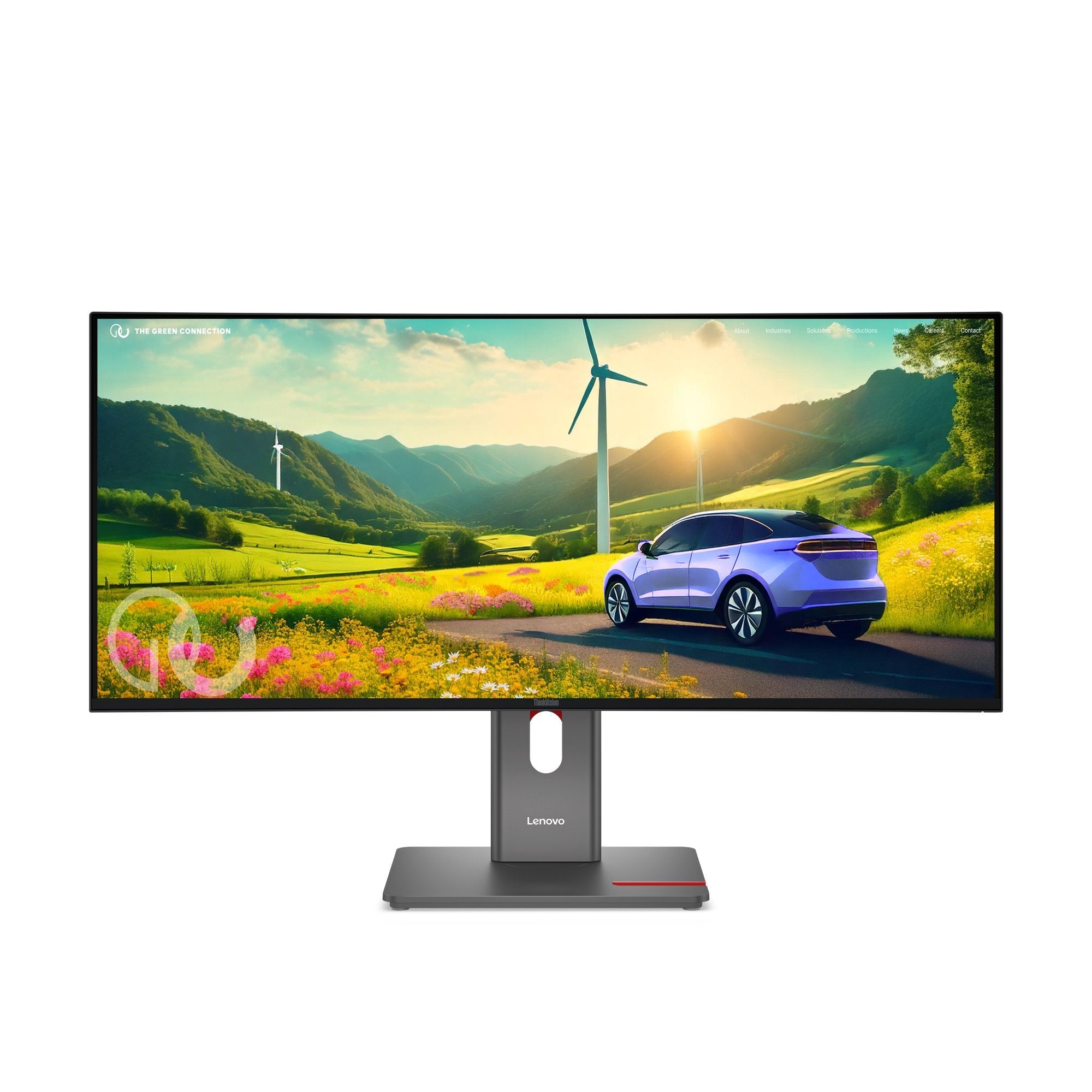 Monitor Lenovo Thinkvision P34wd-40 Led 34" 3440 X 1440 Pixeles Wide Quad Hd Lcd Negro 64adgat1eu