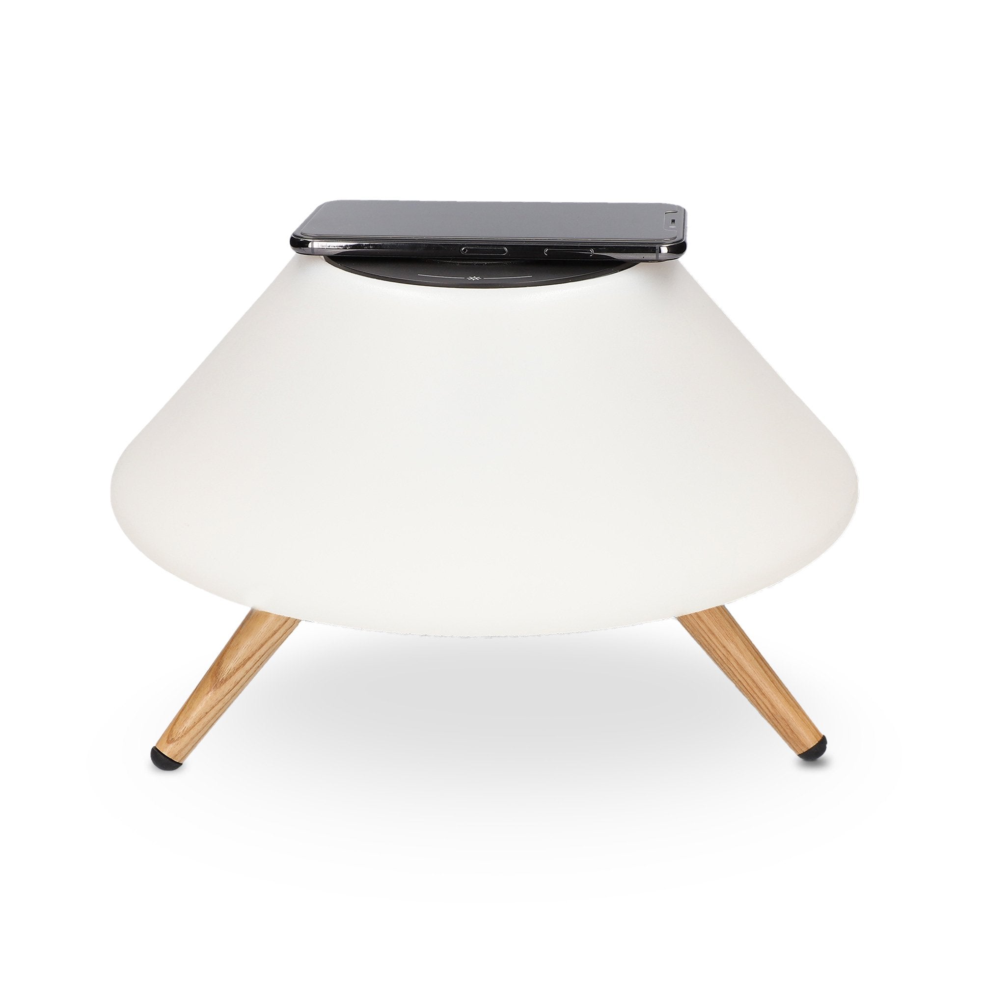 Omni Lámpara Ksix Con Cargador Inalámbrico Y Altavoz Bluetooth