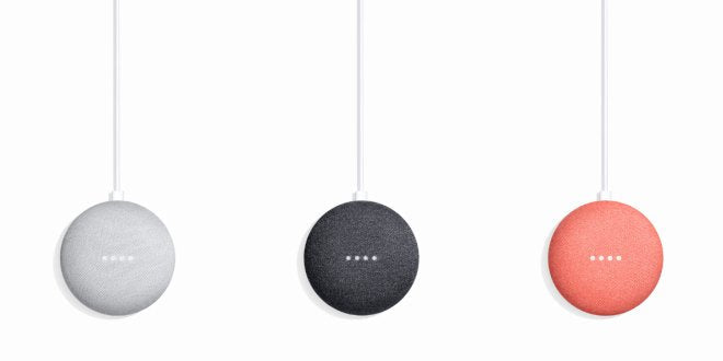 Altavoces Inteligente Google Home Mini Asistente Gris Tiza