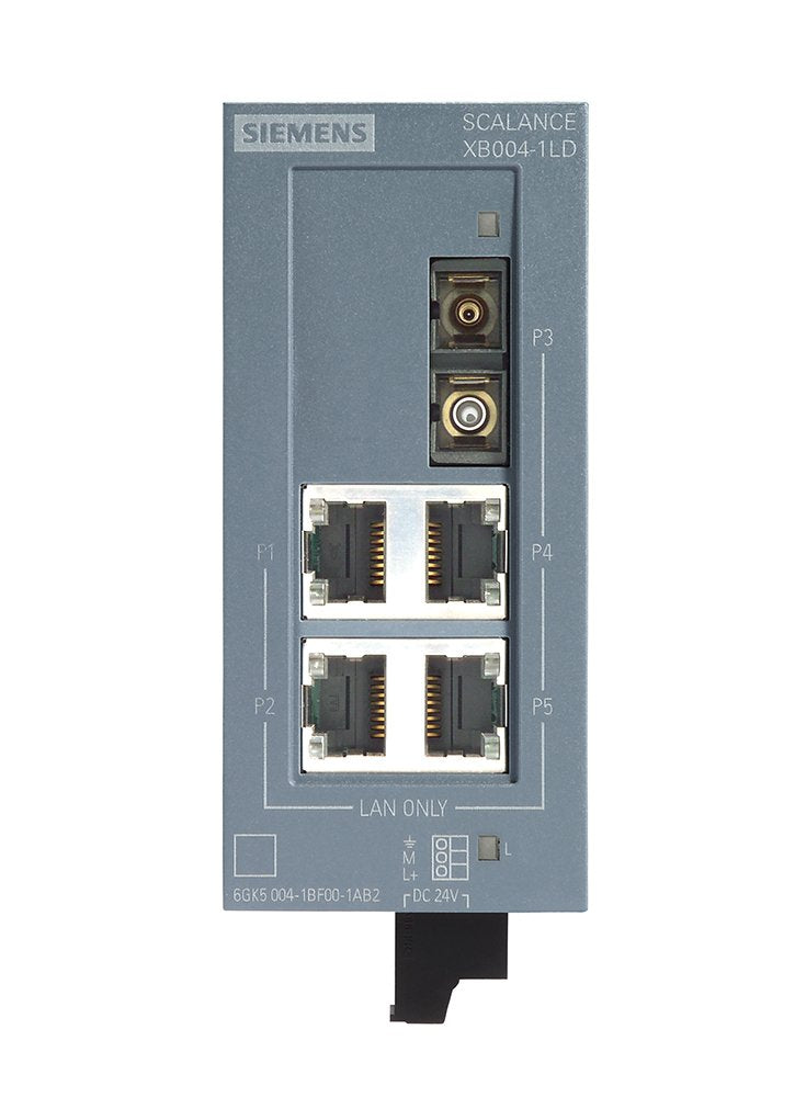 Siemens Siem 6gk5004-1bf00-1ab2 Scalance Xb004-1ld Unmanaged Ind. Et - Switch - Fibra Óptica - Switch - Fibra Óptica (Lwl)