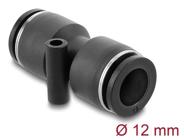 Delock Pneumatik Steckverbinder 12 Mm Con Befestigungsloch Gerade