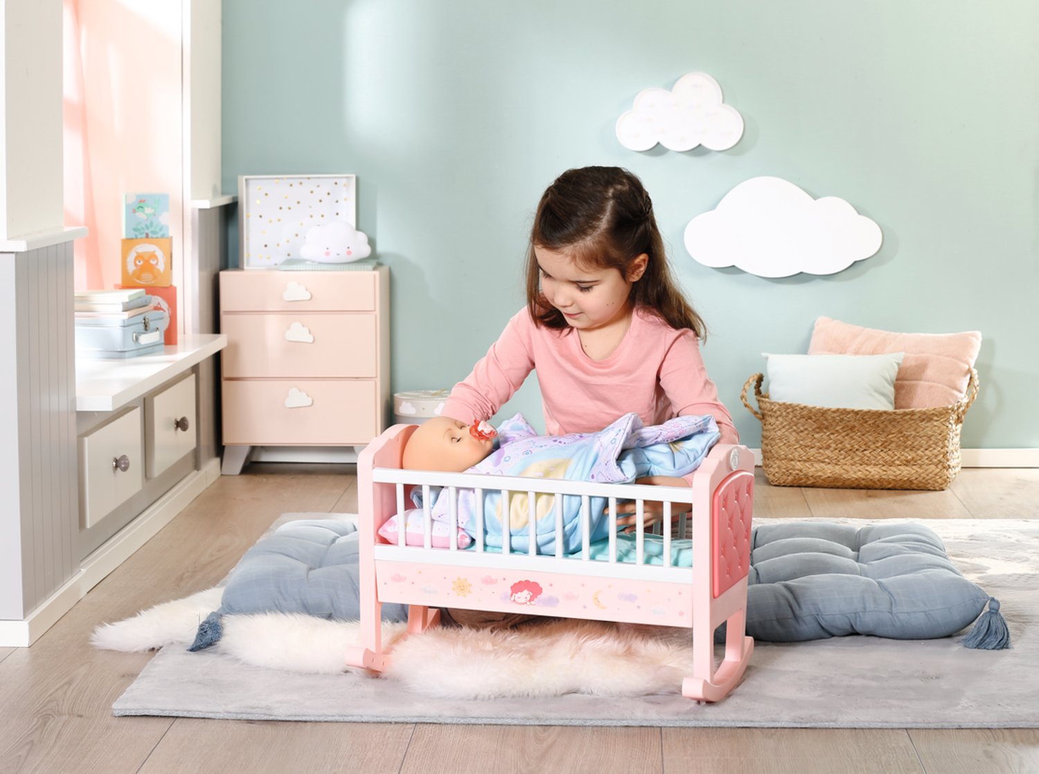 Bolso De Dormir Para Muñecas Baby Annabell Sweet Dreams Swaddle Bag