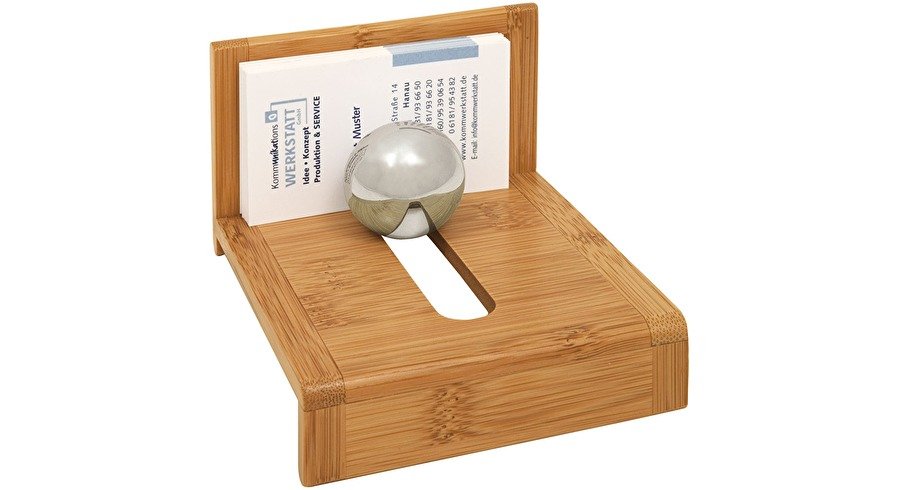 Wedo Visitenkartenhalter Con Mahlkugel Bamhs