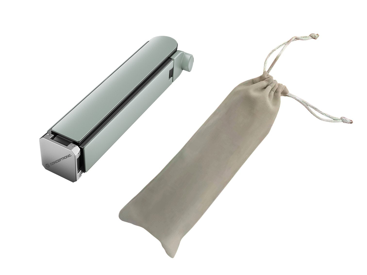 Soporte De Portátil Conceptronic Thana11g Ergo Hasta 17.3" Plegable 8 Niveles Max 5kg Gris