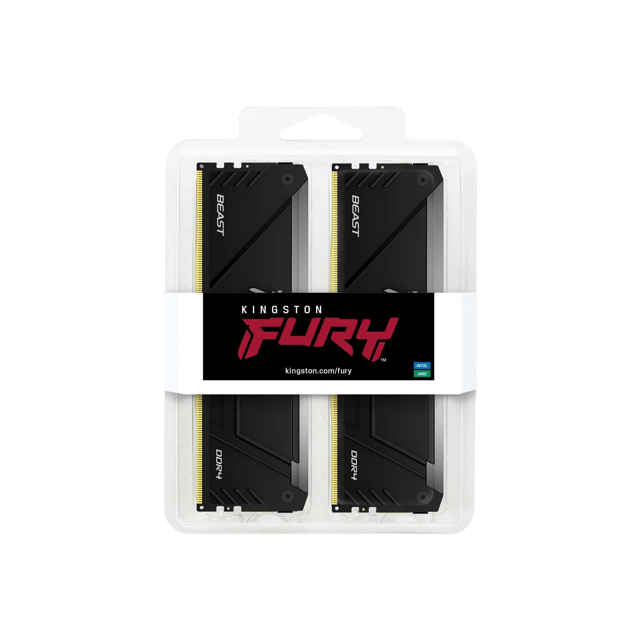 EAN 0740617337419 - Kingston Technology FURY Beast RGB módulo de memoria 2 x 16 GB 3600 MT/s 288-pin DIMM imagen 3