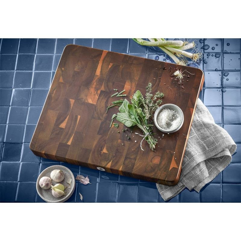 Wmf 1879984500 Schneidebrett Xl 40 X 32 X 4 Cm, Akazienholz