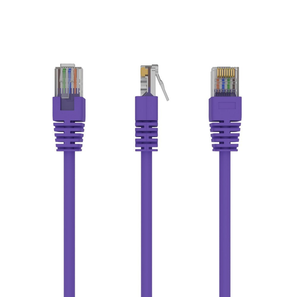 Gembird Cable De Red Utp Cat5e 1mâ Â Moradoâ Pp12-1m/V