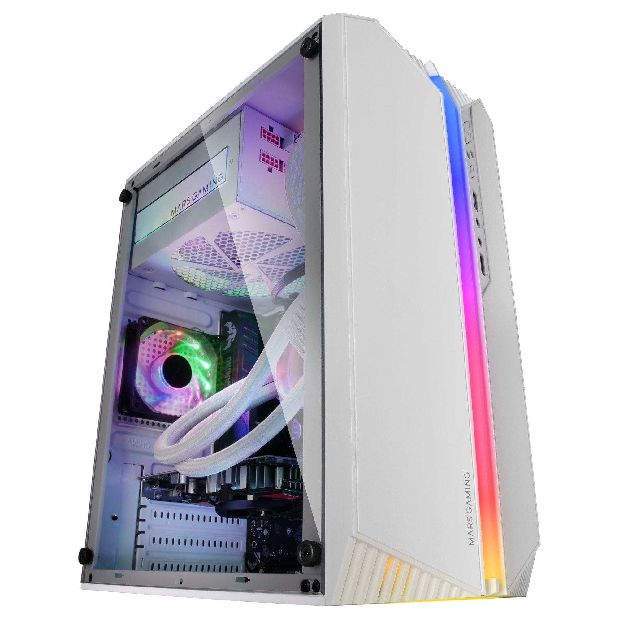 EAN 8435693101994 - Mars Gaming MCS1W carcasa de ordenador Mini Tower imagen 4