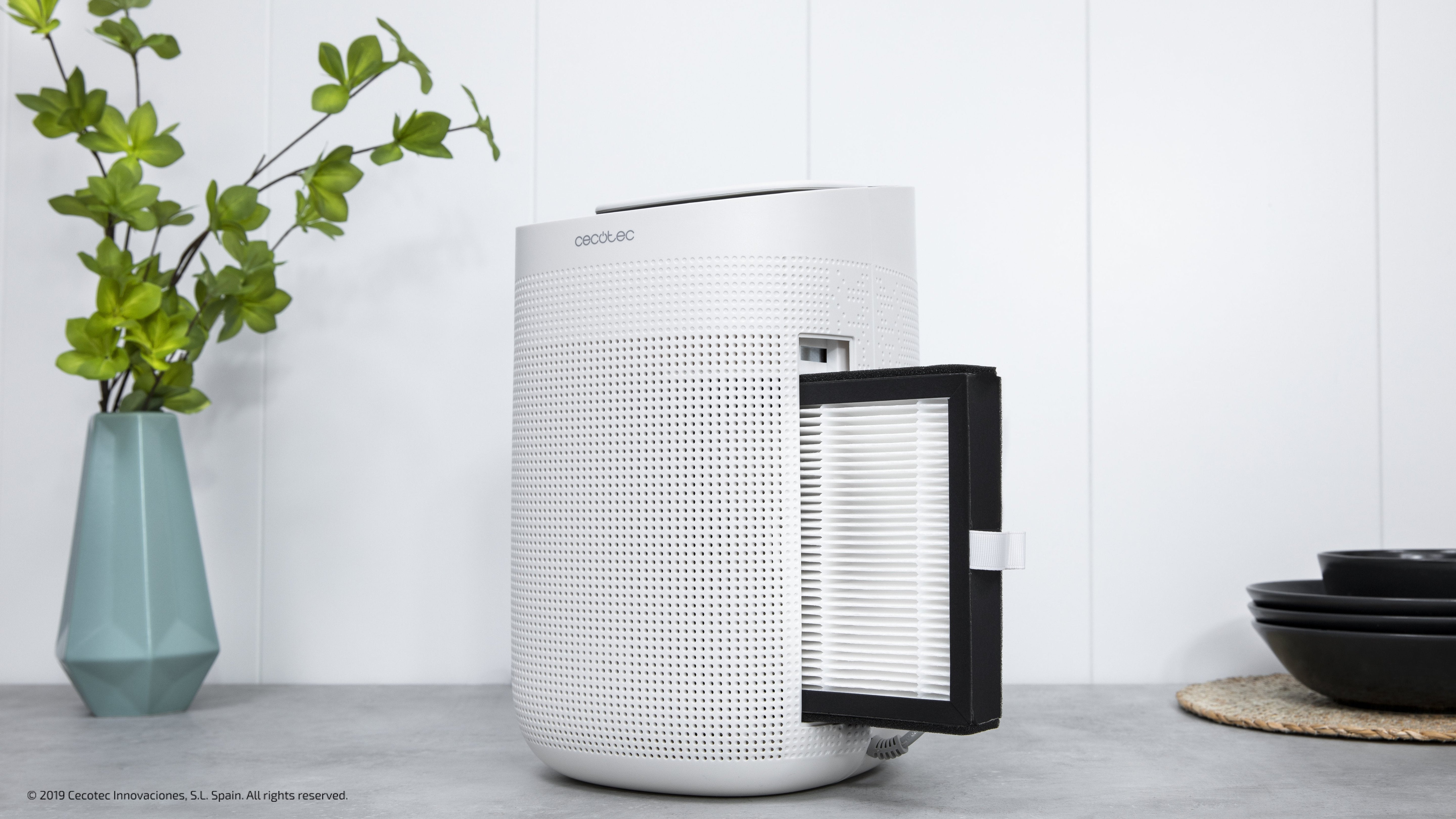 Cecotec Big Dry 2500 Pure Light 1 L 45 W Blanco