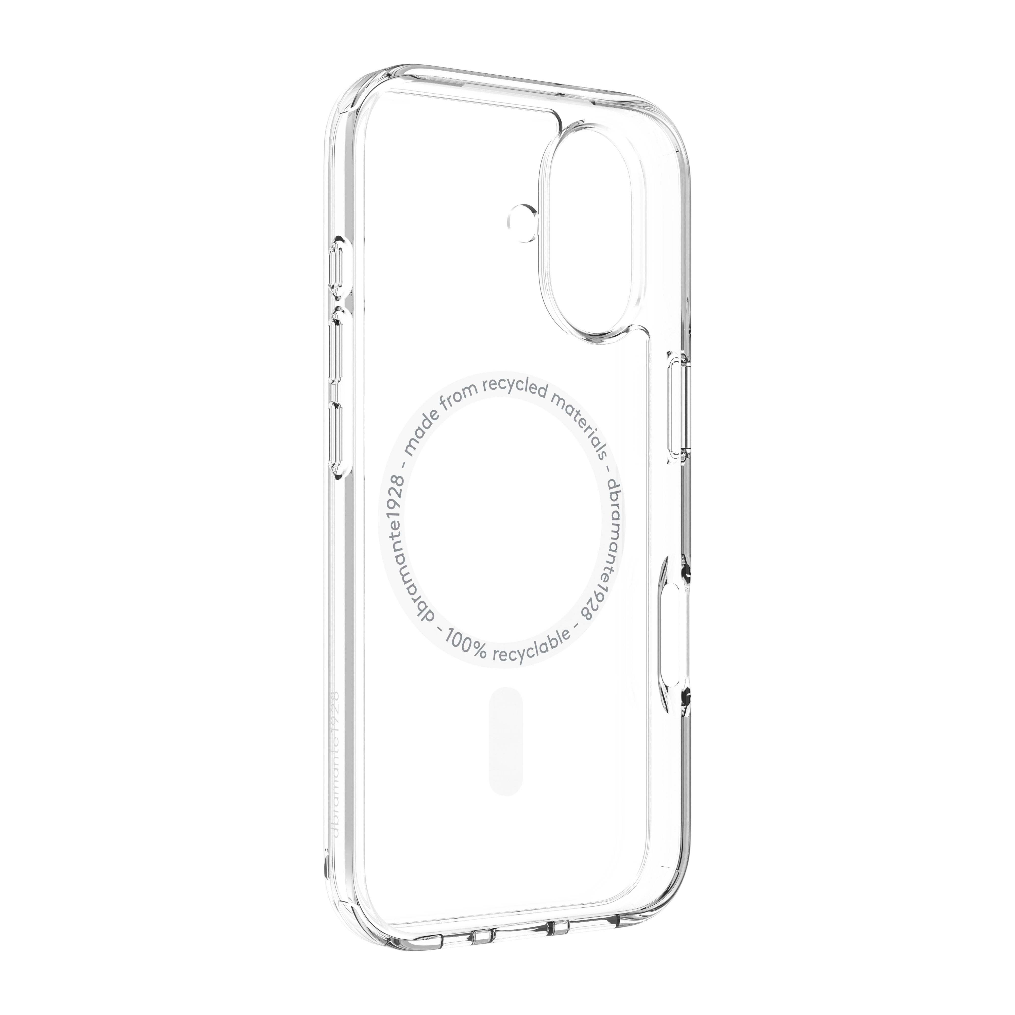 Dbramante1928 Iceland Pro Carcasa Trasera Para Teléfono Móvil Compatibilidad Con Magsafe Plástico Transparente
