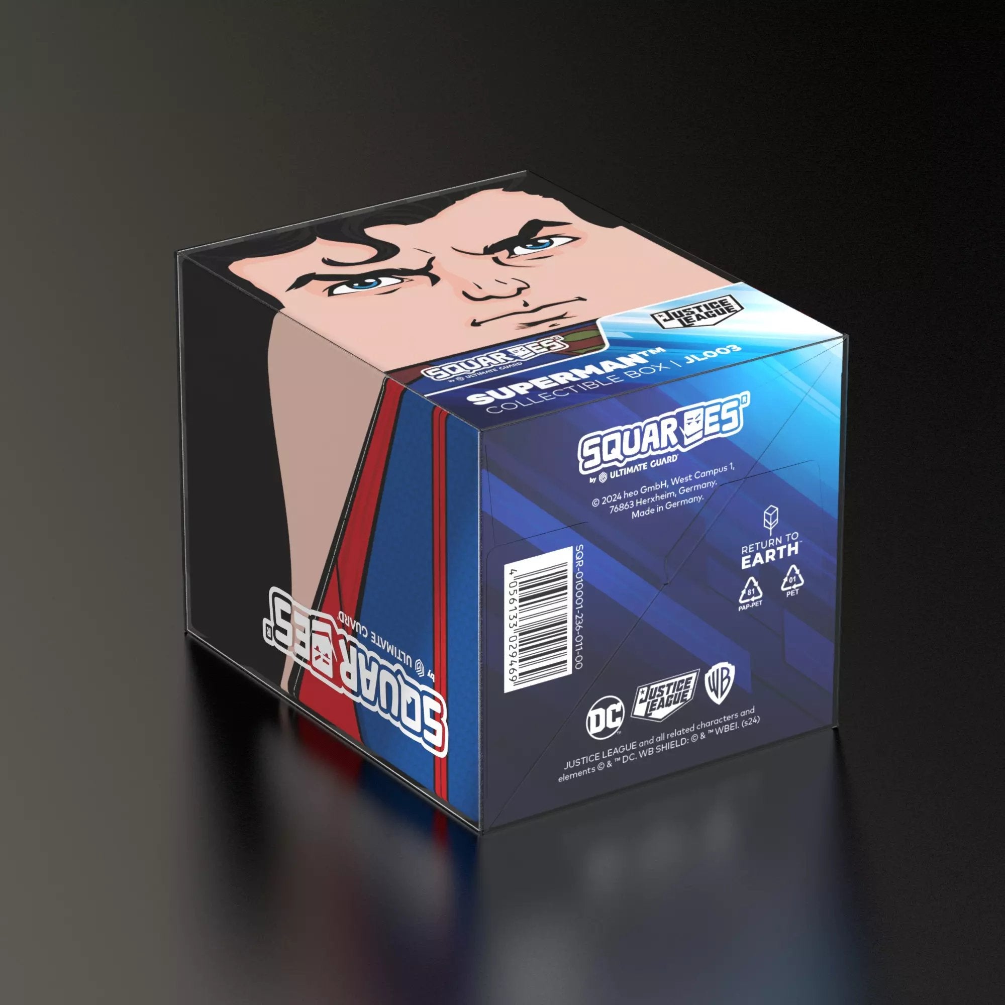 Caja De Mazo Squaroes Dc Justice League Superman