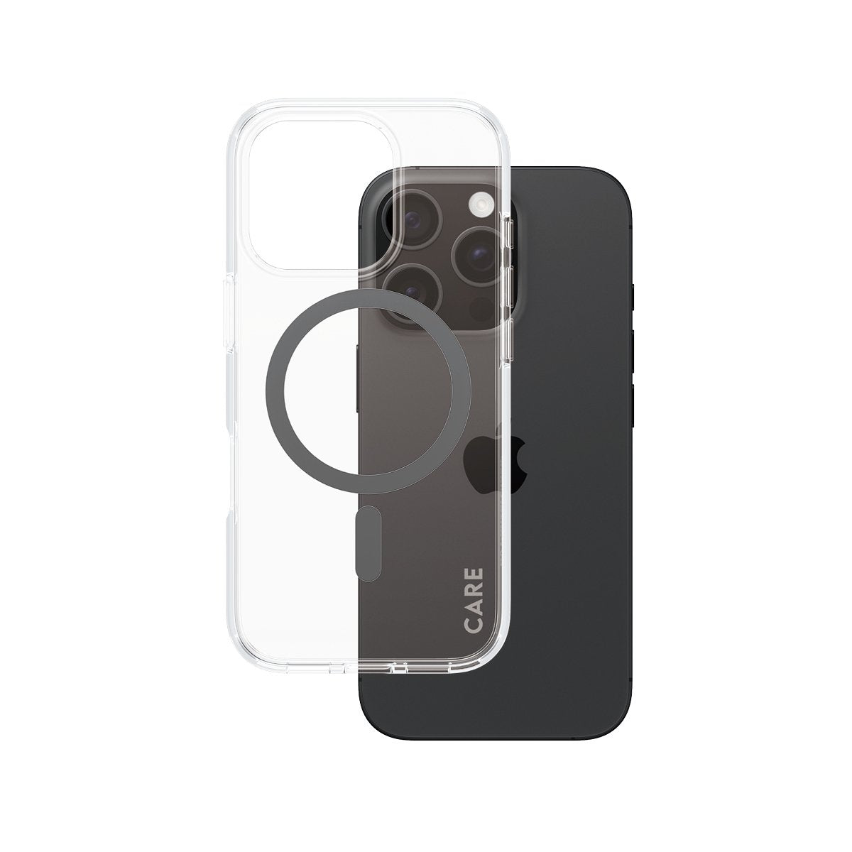 EAN 5715685004124 - PanzerGlass CARE™ by ® Urban Combat Case Transparent w. Black MagSafe iPhone 16 Pro funda para teléfono m imagen 1