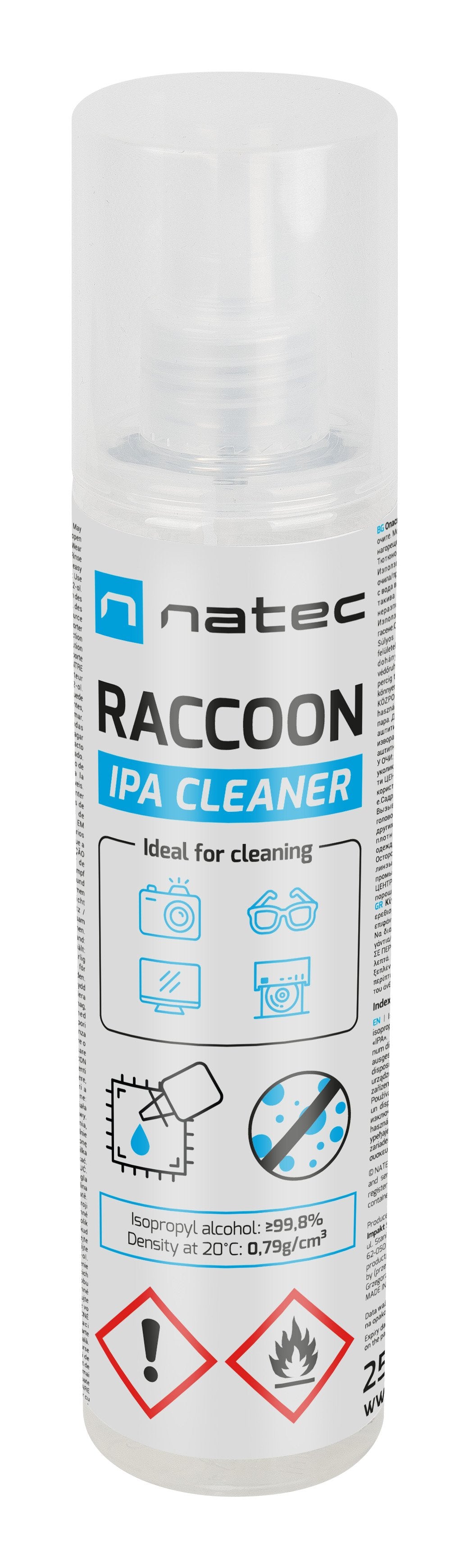 EAN 5901969450699 - NATEC NSC-2450 kit de limpieza para computadora Universal Espray para limpieza de equipos 250 ml imagen 1