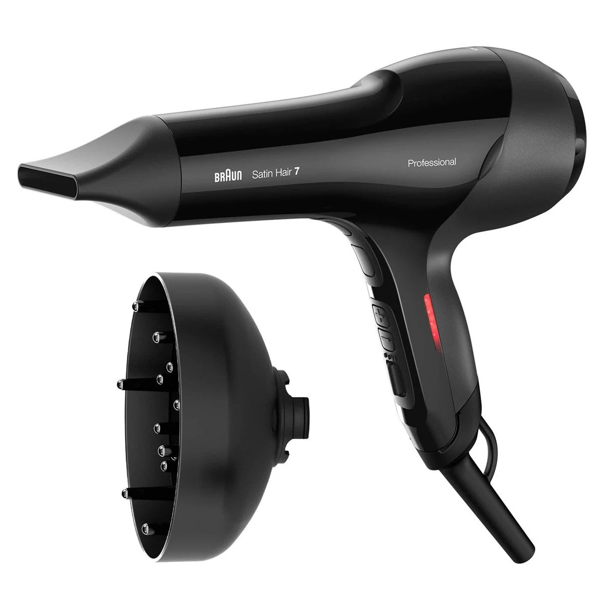 Secador Braun Brhd785e 2000w Iónico Negro
