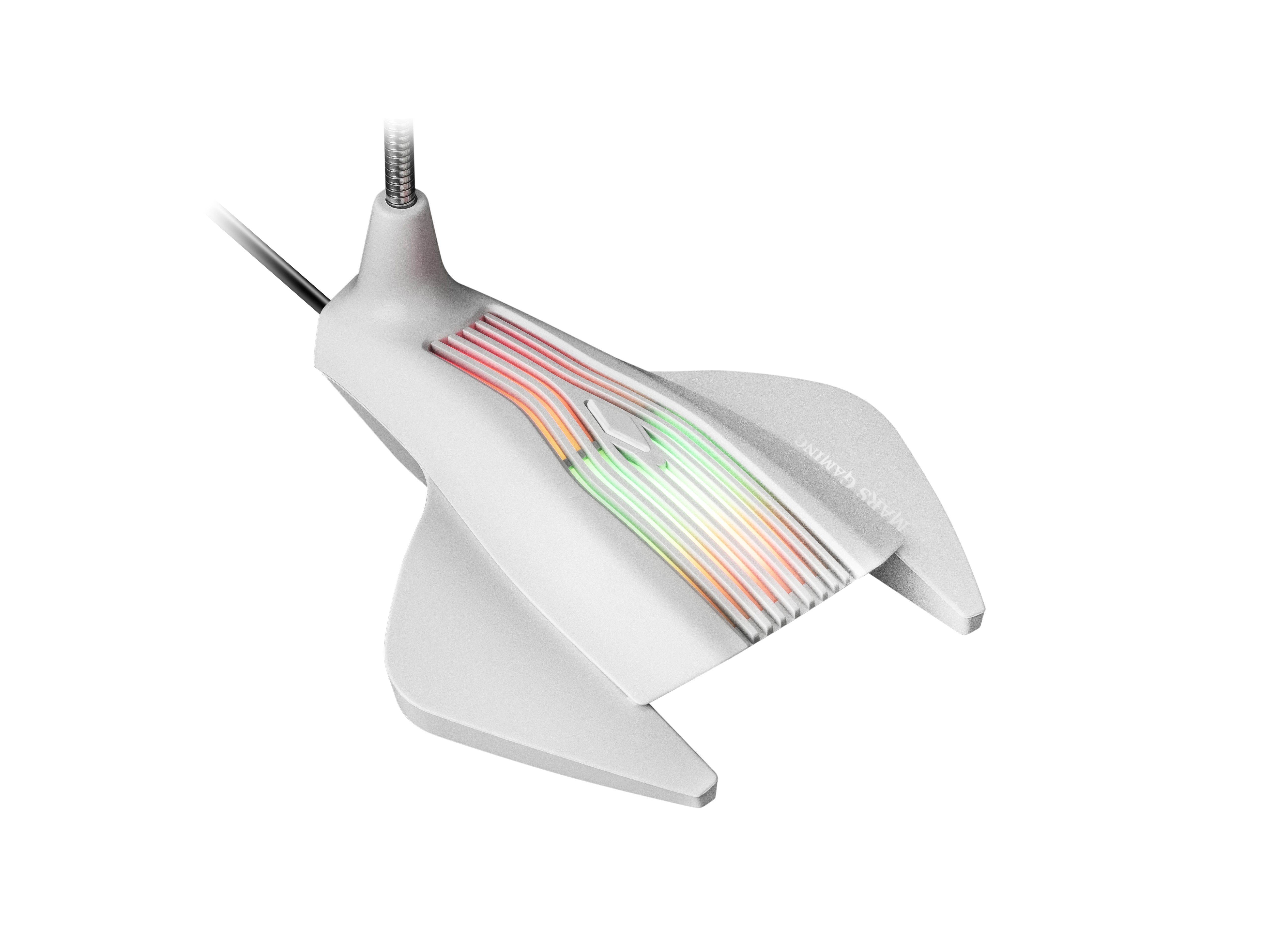 Micrófono Mars Gaming Mmicw Usb 2.0 Blanco