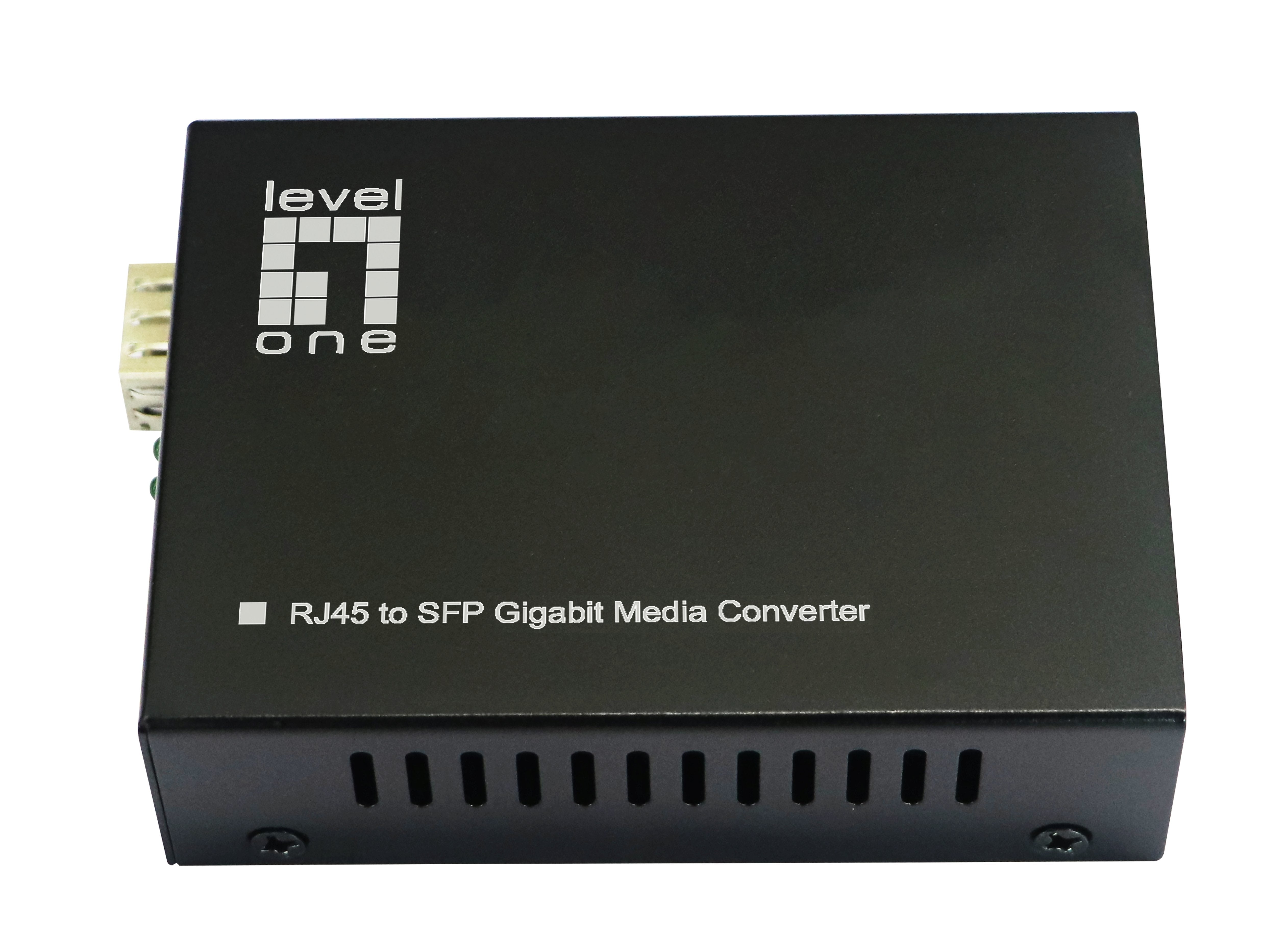 Levelone Convertidor Gvt-2016 10 100 1000t>Rj45 To Sfp 90w Sw