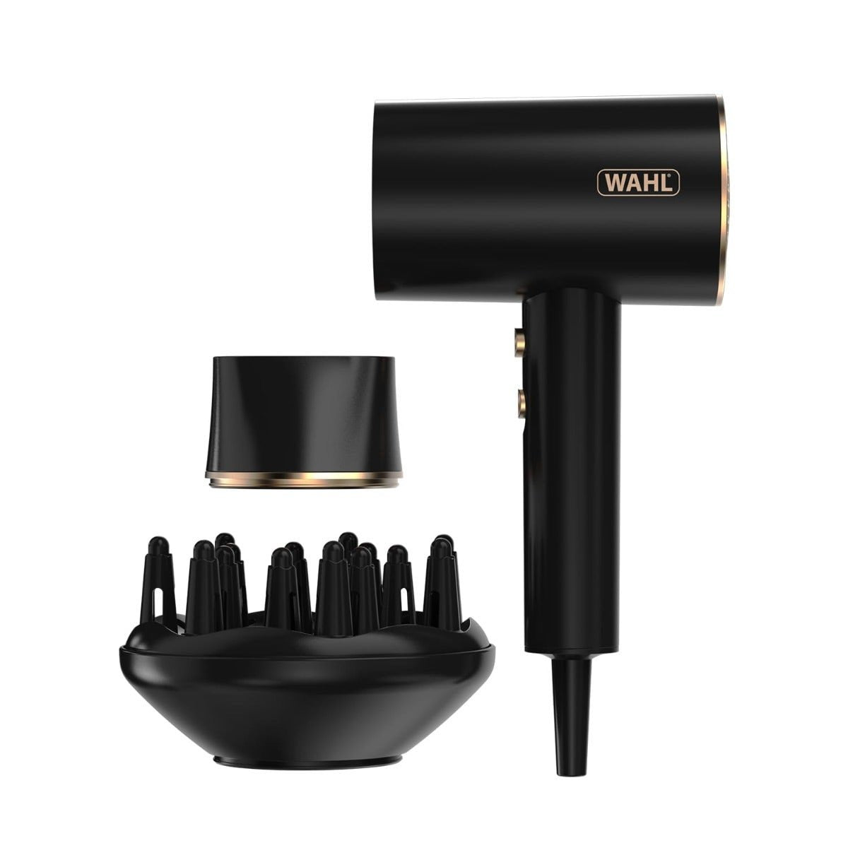 Secador Wahl Ionic Flow 2100 W Negro, Oro