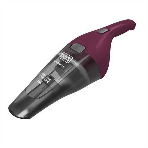 EAN 5035048697993 - Black & Decker NVC115W aspiradora de mano Gris, Púrpura Sin bolsa imagen 1
