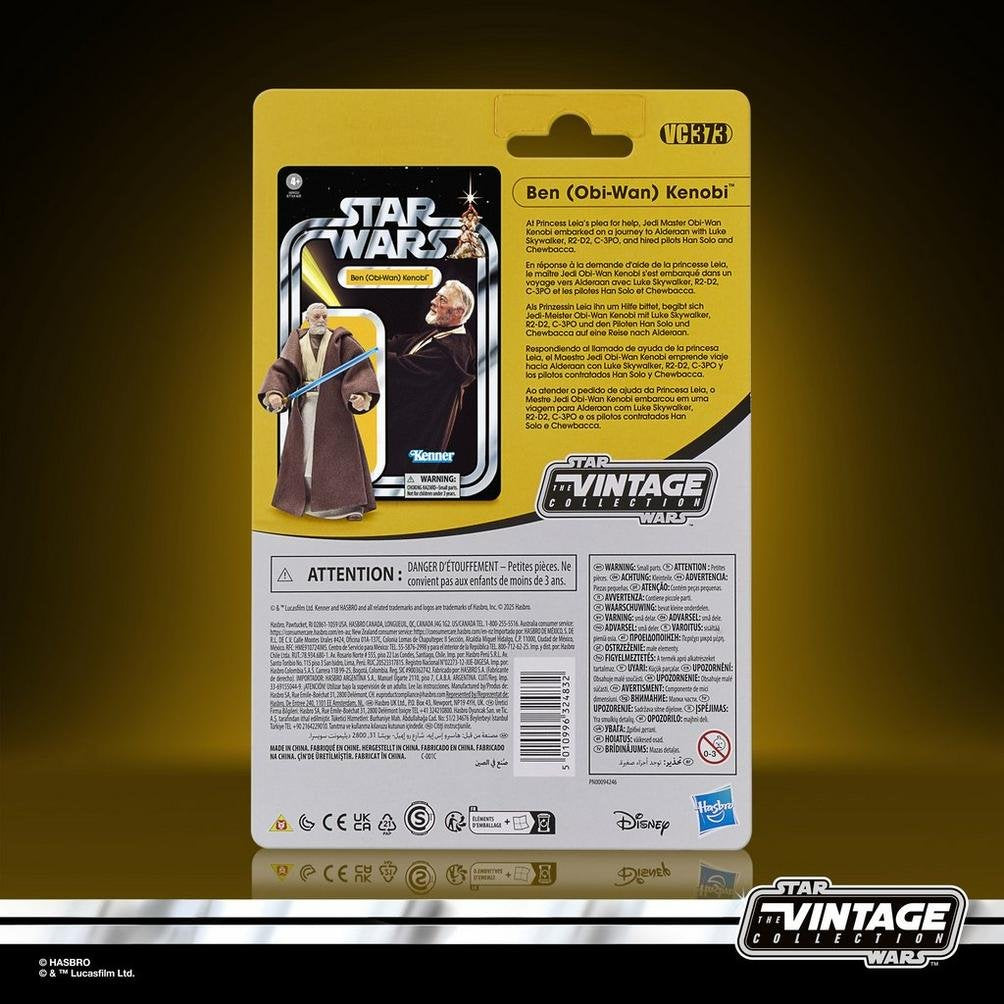 Figura Ben Obi Wan Kenobi 9,5 Cm Star Wars A New Hope The Vintage Collection