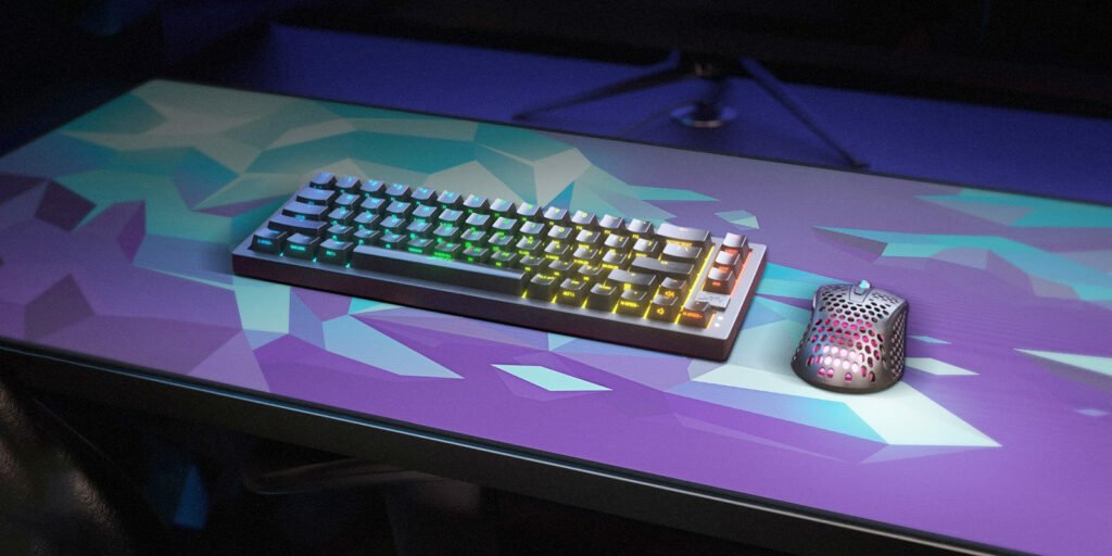 Alfombrilla Cherry Xtrfy Gp5-Xl-Litus-Blue Para Ratón Alfombrilla De Ratón Para Juegos Azul