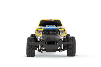 Carrera Ford F-150 Raptor Modelo Controlado Por Radio Camioneta Motor Eléctrico 1:18